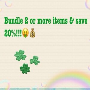 Bundle $ Save 20%